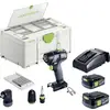 Perceuse-visseuse sans fil Festool TXS 12 2,5-Set 576874 10.80 V 2.50 Ah + batterie, + chargeur
