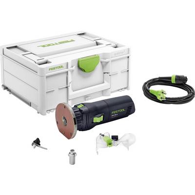 Système de coupe Festool DSC AG 125 FH avec accessoires, comprenant un coffret de rangement, un outil électrique, un câble, un support de lame et un sac à poussières.