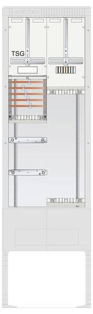 Un schéma technique illustratif d'un rack serveur, montrant les connexions et les composants tels que les câbles et les modules.