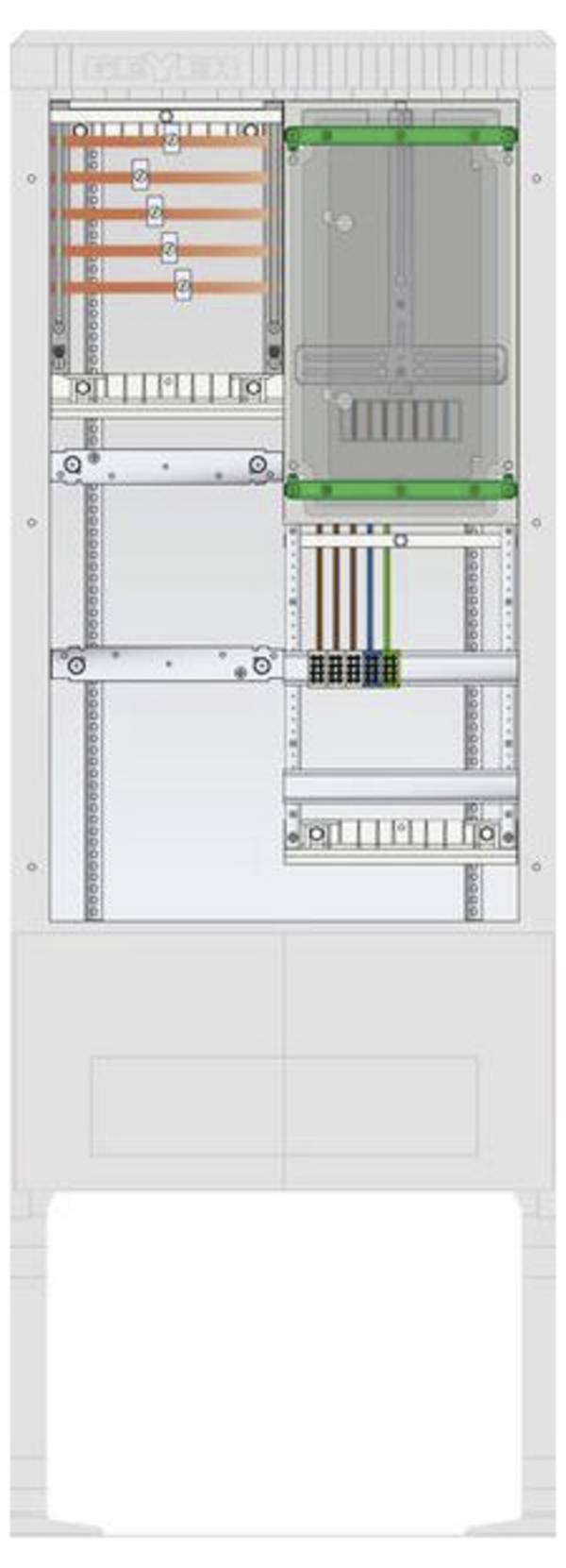 ABN  SZ175ZZ1501  SZ175ZZ1501  Colonne de raccordement de compteur        Contenu 1 pc(s)