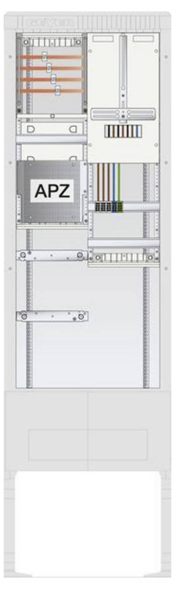 ABN  SZ205ZA1401  SZ205ZA1401  Colonne de raccordement de compteur        Contenu 1 pc(s)