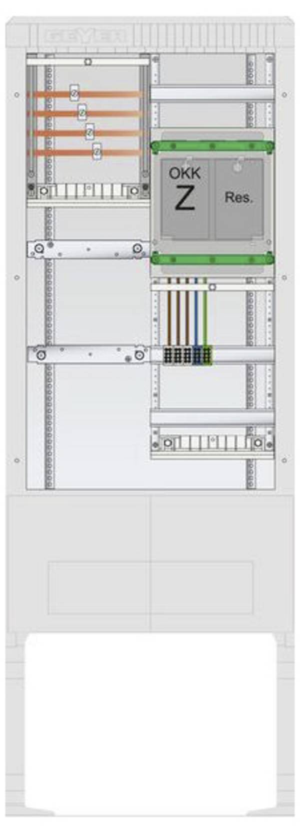 ABN  SZ207ZA2403R  SZ207ZA2403R  Colonne de raccordement de compteur        Contenu 1 pc(s)