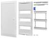ABN AE36R AE36R Armoire de distribution mur creux Nombre de divisions = 12 Nbr de rangées = 3 Contenu 1 pc(s)
