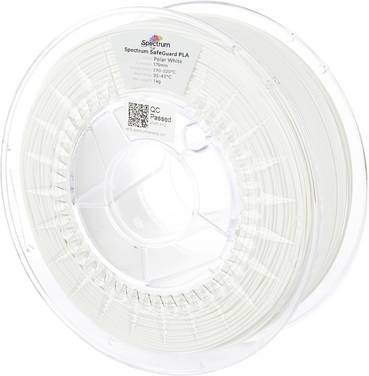 Spectrum Filaments 81555 Safeguard PLA Filament PLA antibactérien 1.75 mm 1000 g polar white, blanc 1 pc(s)