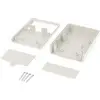 Hammond Electronics 1593ARGY Boîtier universel 75 x 74 x 27 plastique ABS gris clair 1 pc(s)