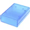 Hammond Electronics 1593WTBU Boîtier universel 105 x 110 x 35 plastique ABS bleu (transparent) 1 pc(s)