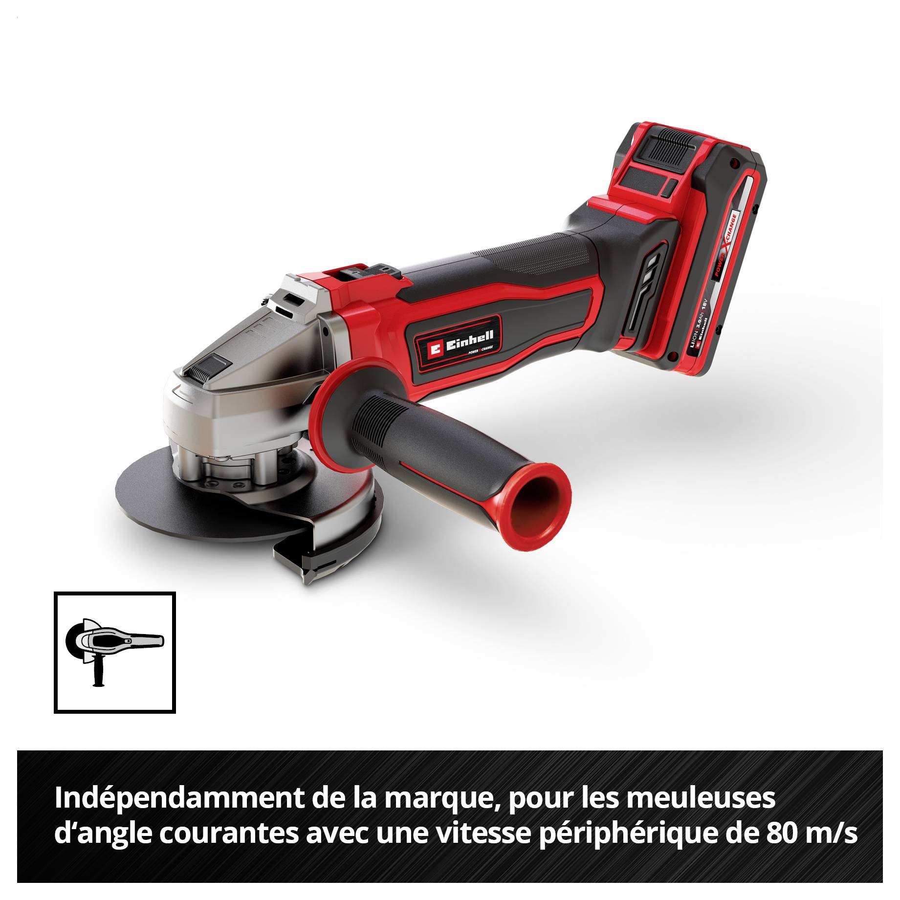 Einhell 711527 Jeu de disque à tronçonner 115 mm 100 pc(s) métal, acier inoxydable, acier, Tôle-9
