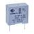 Un condensateur rectangulaire bleu avec deux connexions métalliques, portant l'inscription « 0,49 µF, X1, 310V » et divers marquages de certification.