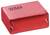 Un composant électronique rectangulaire rouge avec deux broches métalliques, portant l'étiquette « WIMA ».