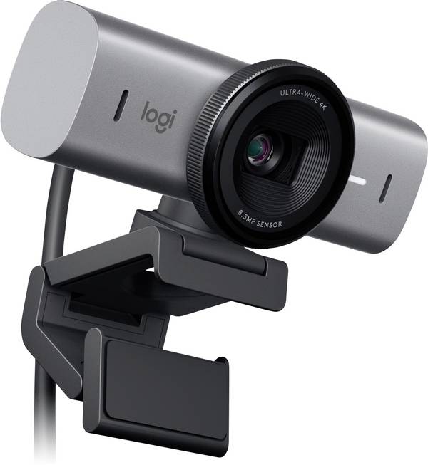Webcam 4K Logitech 960-001530 4096 x 2160 Pixel support à pince