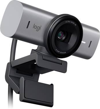 Webcam 4K Logitech 960-001530 4096 x 2160 Pixel support à pince