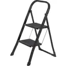 TOOLCRAFT TO-10398468 acier Marchepied pliant pliable, montage sans outils Hauteur de travail (max.): 2.47 m noir EN 141