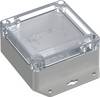 TRU COMPONENTS 6U07090905639 TC-13865244 Boîtier industriel 121.5 x 91.5 x 45 Polycarbonate gris clair, transparent 1 pc(s)