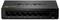 Un commutateur réseau noir avec huit ports Ethernet, numérotés de 1 à 8, et une entrée d'alimentation. Le nom de marque 'Trendnet' est inscrit sur le dessus.