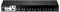 Un commutateur KVM TRENDnet noir avec huit ports VGA et USB étiquetés « Ordinateur » ; les ports pour clavier, souris et moniteur sont situés sur la gauche.