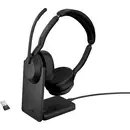 Jabra JABRA Evolve2 55 Link 380/390a UC Stereo Micro-casque supra-auriculaire filaire Stereo noir Noise Cancelling micro
