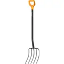 Fiskars 1071936 Fourche à fumier poignée en D