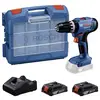 Bosch Professional GSB 18V-25 -Perceuse-visseuse à percussion sans fil + 2 batteries