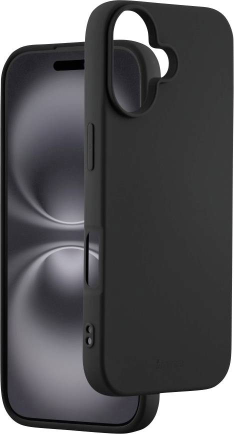 Hama Coque Apple iPhone 17 noir chargement par induction 00232377-0