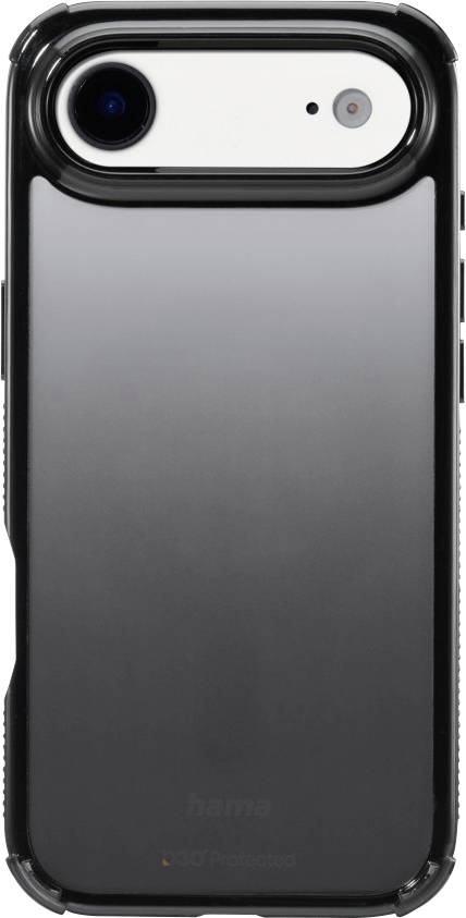 Hama Coque Apple iPhone Air noir chargement par induction 00232390-0