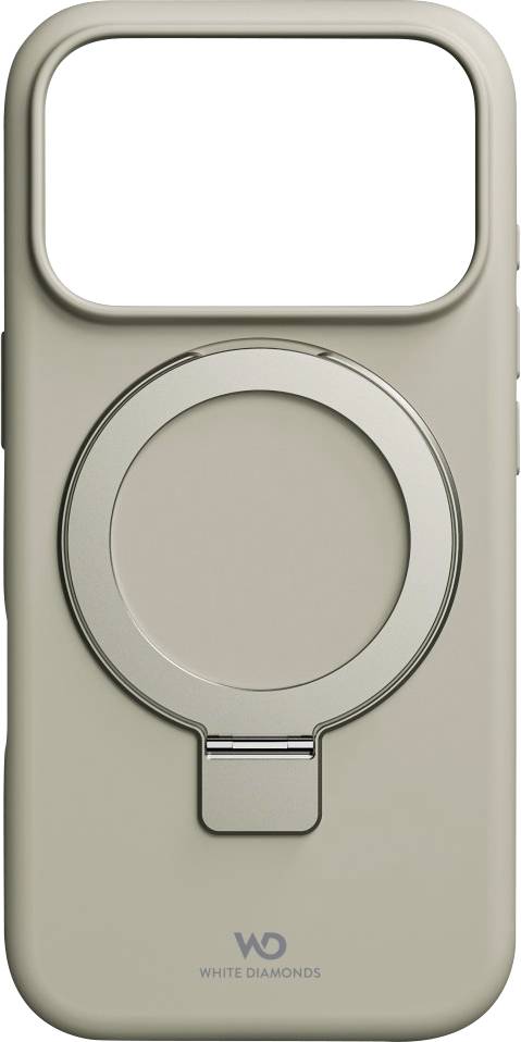 White Diamonds Mag Urban Stand Case Coque Apple iPhone 17 Pro sable compatible avec MagSafe 00019394-0