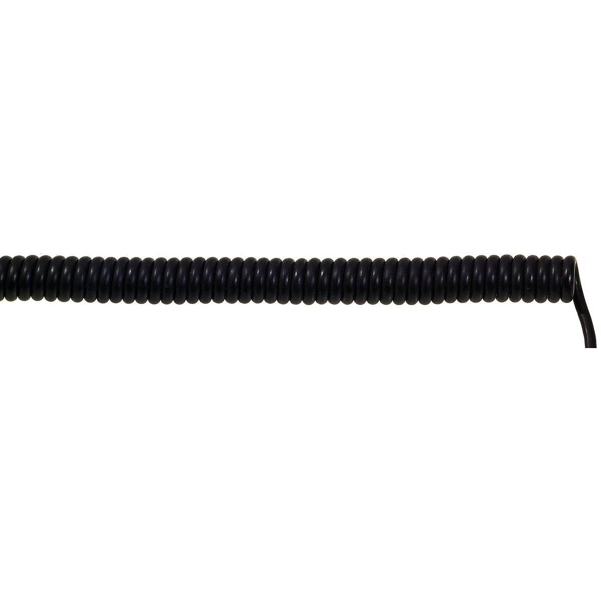 LAPP 73220245 Câble spiralé UNITRONIC® SPIRAL 100 mm / 400 mm 3 x 0.25 mm² noir 1 pc(s)-0