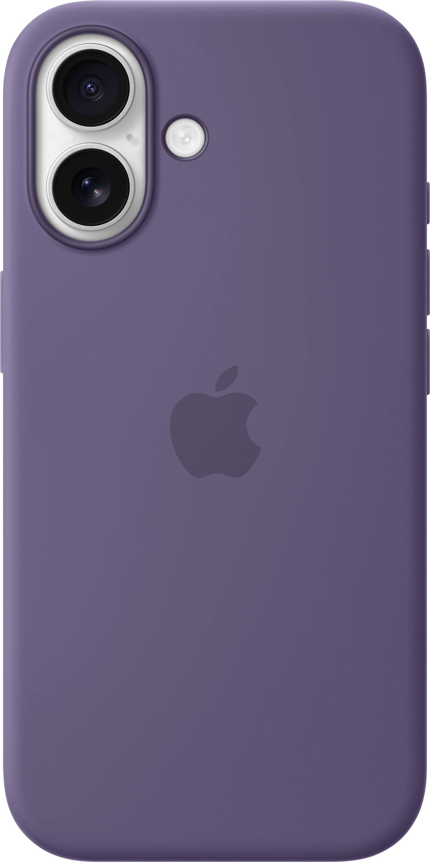 Apple Silicone Case iPhone 17 violet brumeux compatible avec MagSafe MGF04ZM/A
