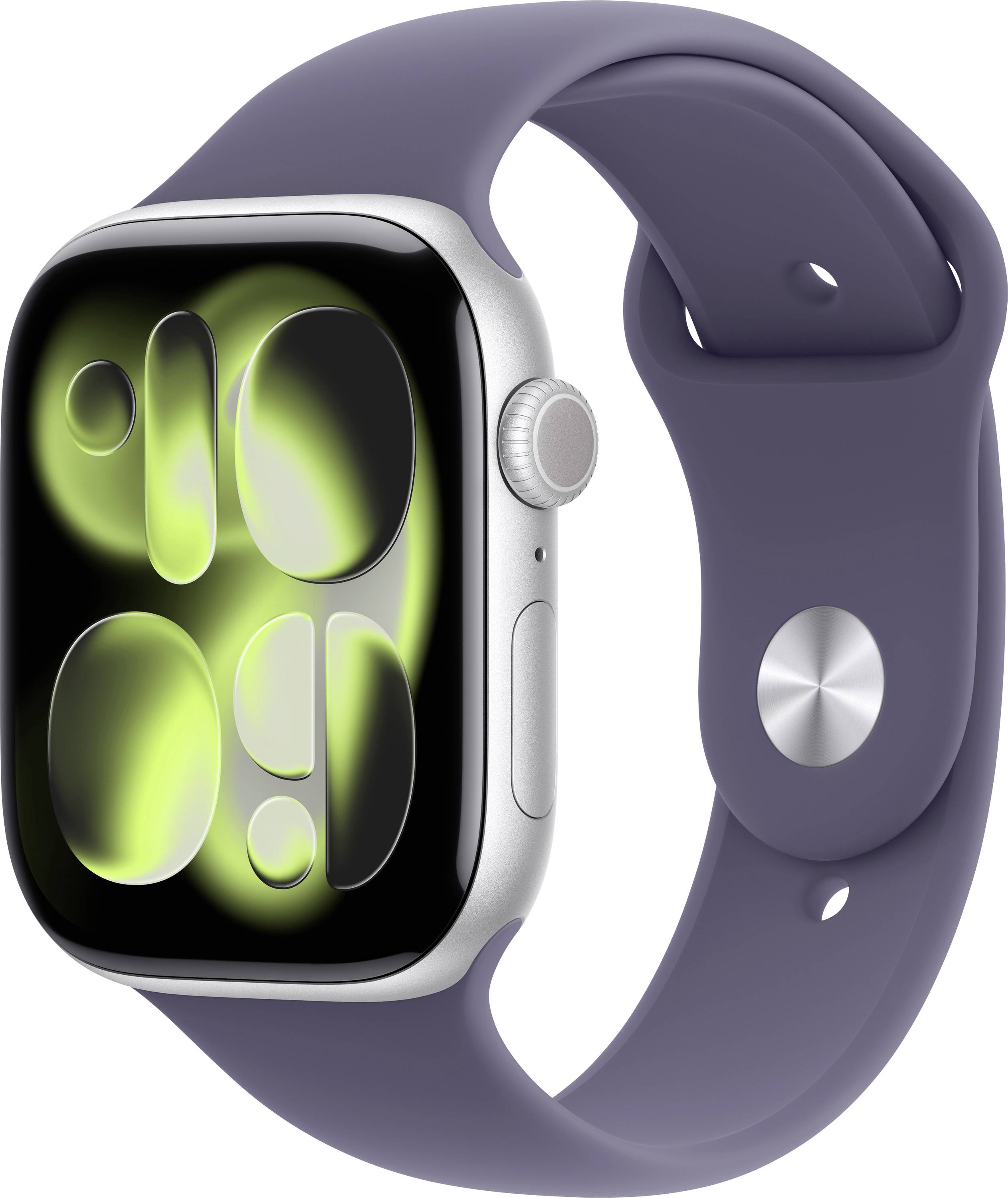 Apple Watch Series 11 GPS + Cellular 46 mm boîtier en aluminium bracelet de sport violet brumeux S/M-0