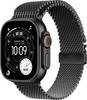 Apple Watch Ultra 3 GPS + Cellular 49 mm boîtier en titane Boucle milanaise en titane noir L