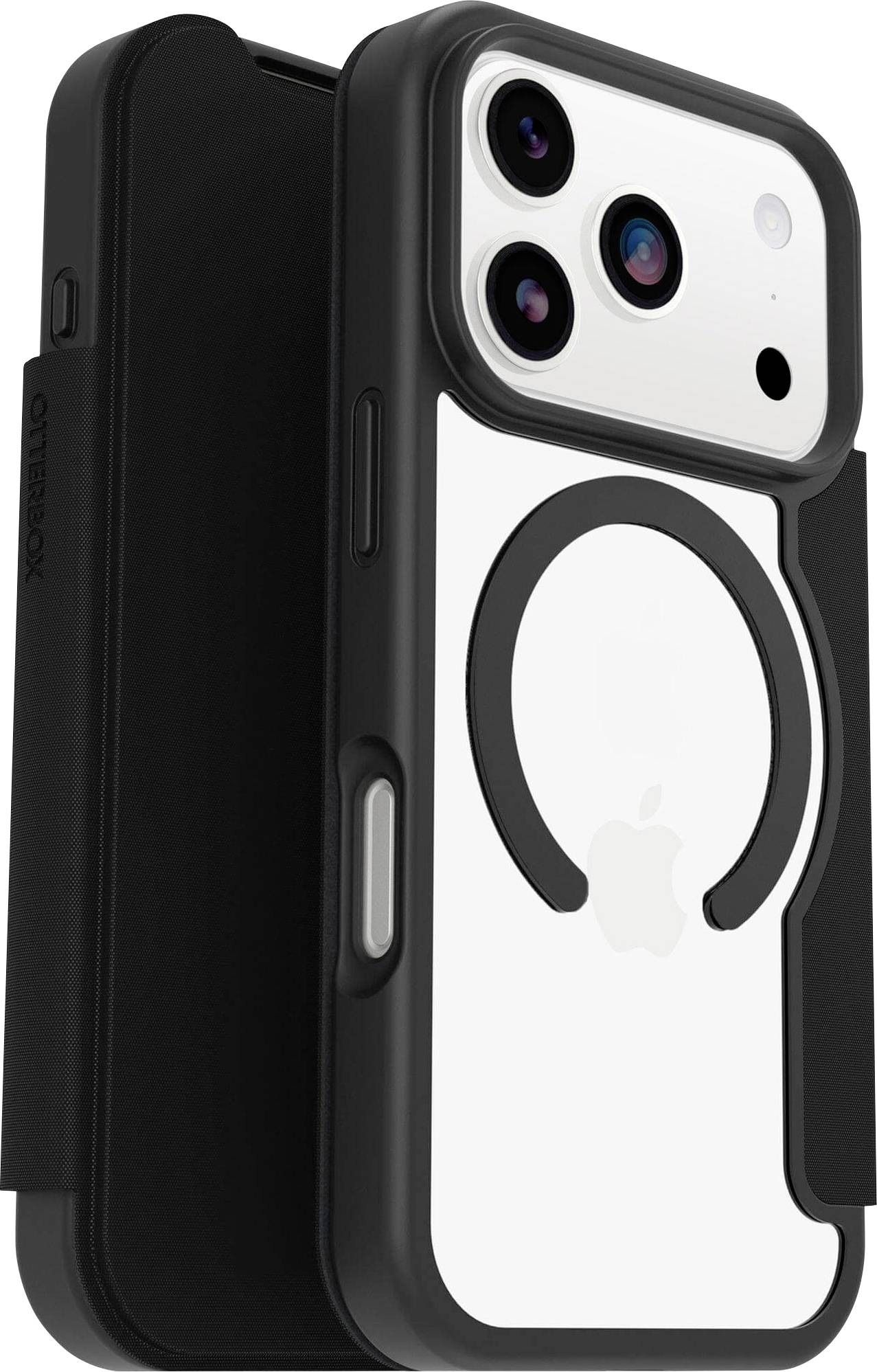 Otterbox 77-98588 Boîtier rabattable Apple iPhone 17 Pro cristal, Black étui à rabat, compatible avec MagSafe, résistant-0