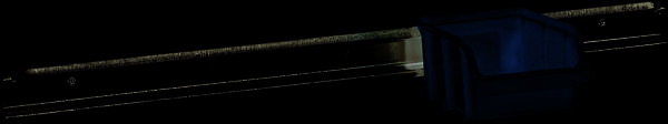 raaco 102742  Bac à bec  (l x H x P) 605 x 44 x 16 mm  1 pc(s)