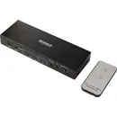 SpeaKa Professional SP-SWAP-500 Commutateur matrice KVM avec ports audio 3480 x 2160 pixels noir