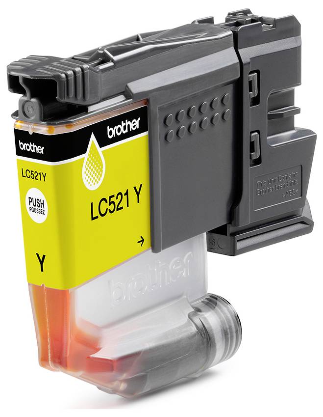 Brother Encre Brother LC521Y - Gelb - original - Kisse d'origine jaune LC521Y-1