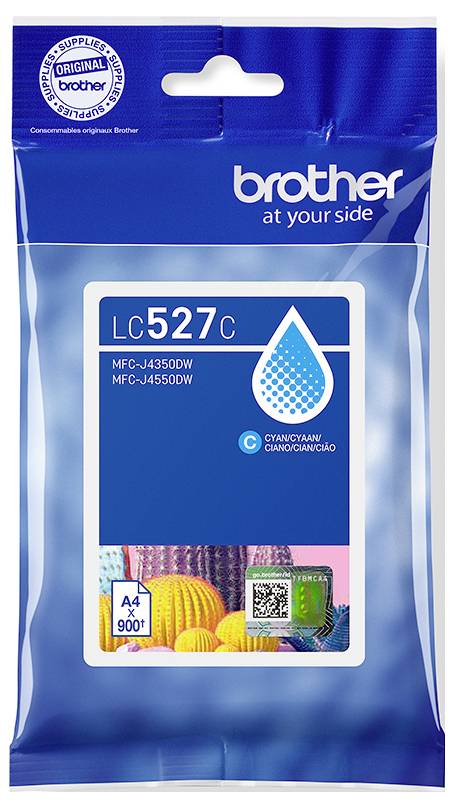 Brother Encre Brother LC527C - Cyan - original - Kisse d'origine cyan LC527C-0