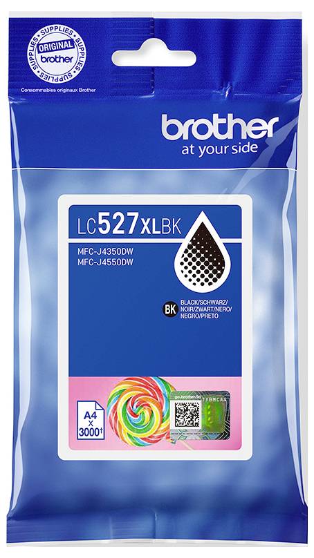Brother Encre Brother LC527XLBK - Hohe Ergiebigkeit - d'origine noir LC527XLBK-0