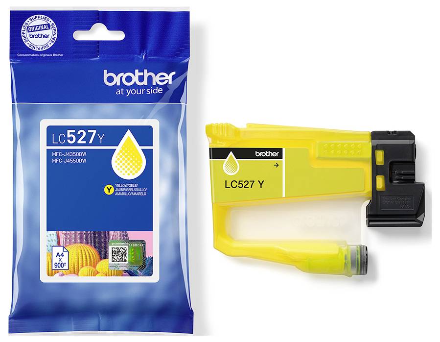 Brother Encre Brother LC527Y - Gelb - original - Kisse d'origine jaune LC527Y-2
