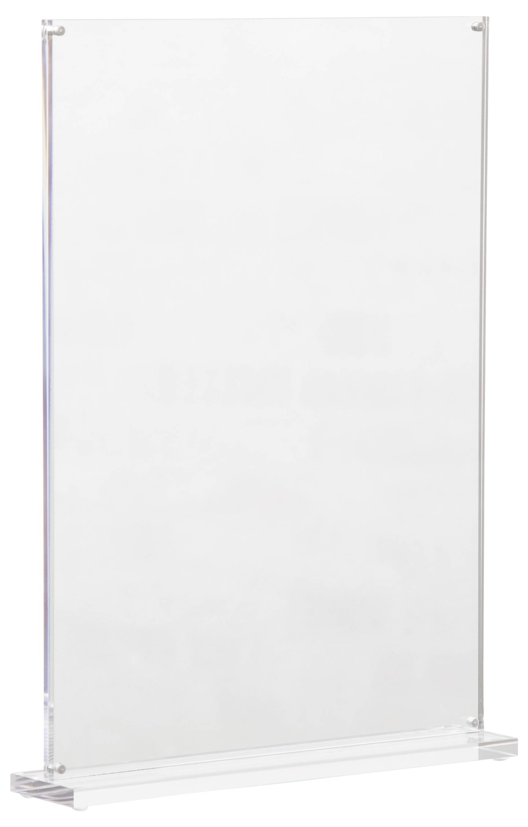 Maul 1948405 MAULvision Présentoir de table forme de T Utilisation pour format de papier: DIN A4 transparent 1 pc(s)-1