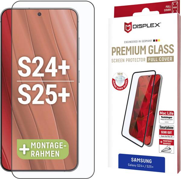 DISPLEX  Verre de protection d'écran Samsung Galaxy S25 1 pc(s) anti-traces de doigts 01898