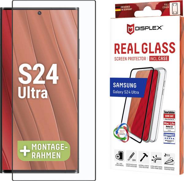 DISPLEX  Verre de protection d'écran Samsung Galaxy S24 Ultra 1 pc(s) anti-traces de doigts 01910