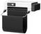 Une imprimante Canon imagePROGRAF de grand format avec un panier de réception noir, adaptée à l'impression d'affiches et de documents de grande taille.