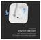 'Design élégant : luminaire rotatif à 350° et ajustable à 90° avec port USB et commandes, mettant en valeur la fonctionnalité moderne.'