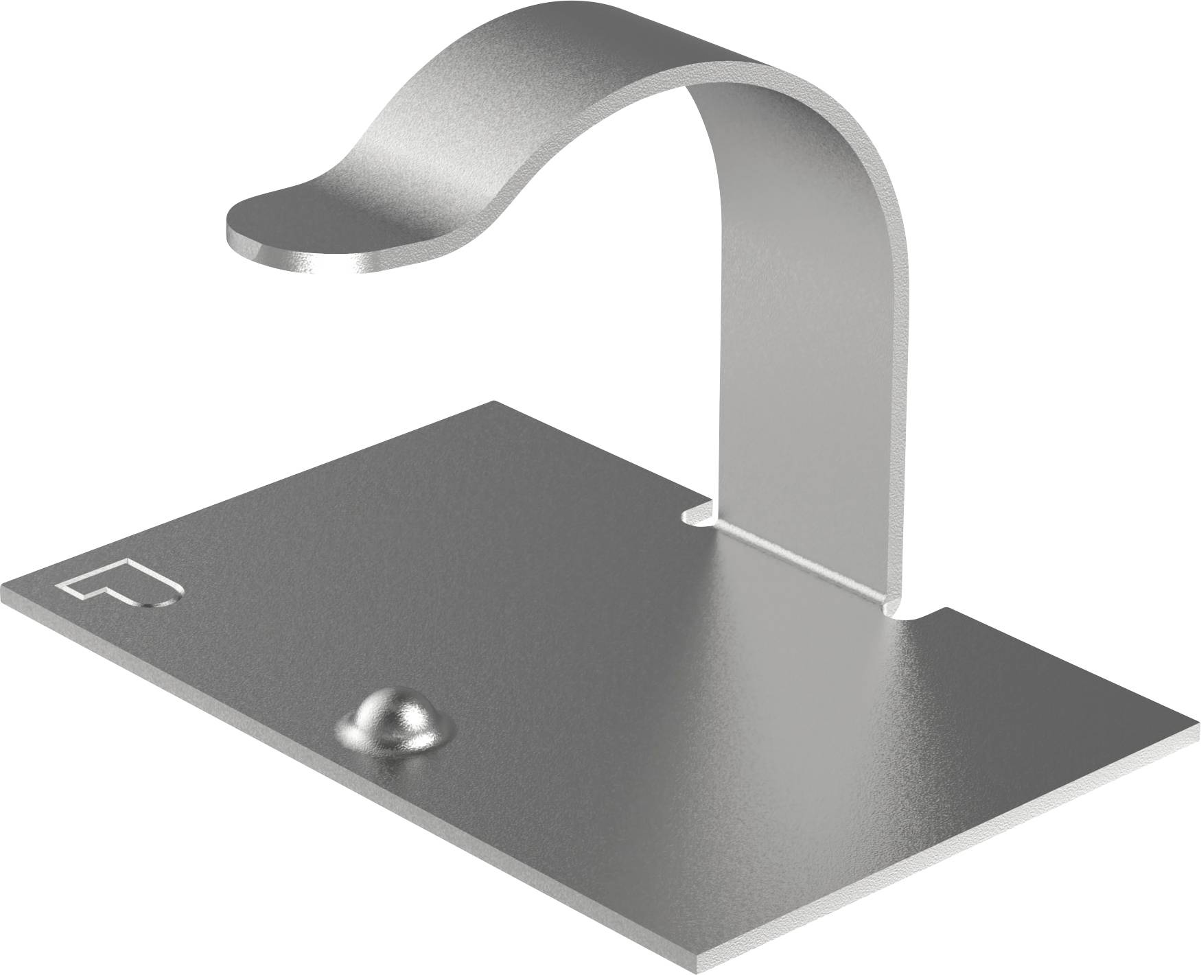 Panduit Wire Clip Support de câble collage MACC25-A-C Plage de Ø du faisceau 6.3 mm (max) avec colle acrylate noir 1 pc(