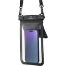Renkforce Wasserdichte Smartphone Hülle Housse Outdoor Universel Universal Black, transparent étanche à l'eau, étanche à