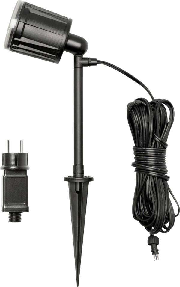 Konstsmide 7447-000 Amalfi Projecteur à LED de jardin CEE: G (A - G) LED 4 W noir
