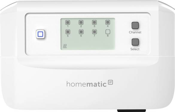 Homematic IP  Commande de chauffage au sol   HmIP-FALMOT-C8