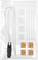 Kit d'installation comprenant des connecteurs, des fils et des attaches de câble à utiliser avec des tubes de conversion LED. Pack étiqueté pour la compatibilité avec les tubes OSRAM SubstiTUBE T8/TS.