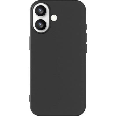 Smartphone noir avec double caméra arrière et un flash dans le coin supérieur gauche.