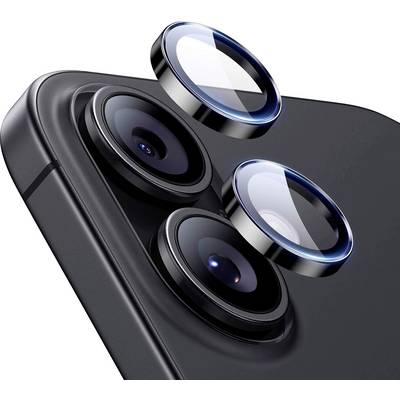 Un appareil photo de smartphone doté de trois objectifs. Deux objectifs sont positionnés à plat, tandis que le troisième est surélevé, soulignant l'accent mis sur le design de l'appareil photo.