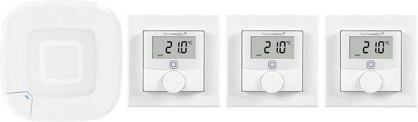 Homematic IP  Kit de démarrage plancher chauffant connecté   HmIP-HAP2+HmIP-BWTH