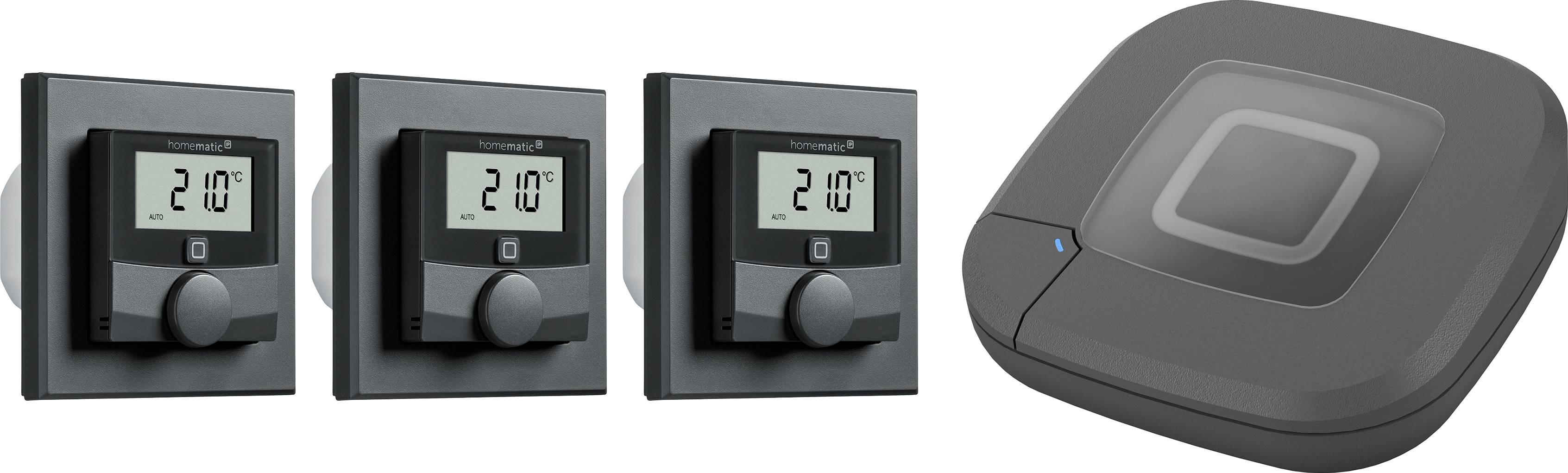 Homematic IP Kit de démarrage plancher chauffant connecté HmIP-HAP2-A+HmIP-BWTH-A-0